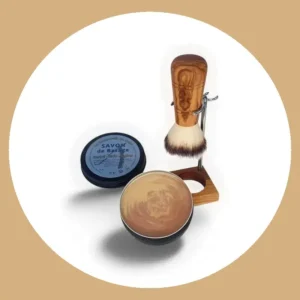 Kit rasage blaireau et savon de rasage
